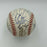 2002 Anaheim Angels World Series Champs Team Signed W.S. Baseball With JSA COA