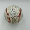 2002 Anaheim Angels World Series Champs Team Signed W.S. Baseball With JSA COA