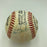 Lou Brock Signed Vintage National League Feeney Baseball Beckett Hologram