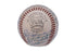 Willie Mays 1957 New York Giants Final Season Team Signed Baseball Beckett COA