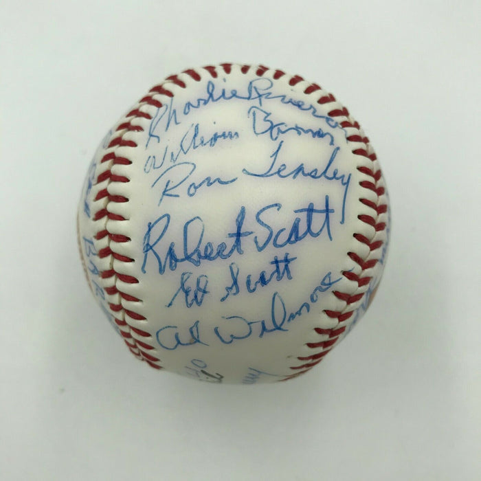 Rare Negro League Legends Multi Signed Autographed Baseball 30 Sigs