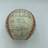 Nice 1959 Cleveland Indians Team Signed Baseball Joe Gordan With JSA COA
