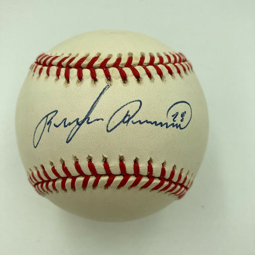 Ruben Rivera NY Yankees Signed Official 1996 World Series Baseball