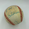 1989 Oakland A's World Series Champs Pitching Staff Signed Baseball PSA DNA COA