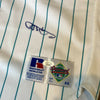 Gary Sheffield Twice Signed Authentic Florida Marlins Game Model Jersey JSA COA