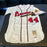 Hank Aaron Signed Authentic 1957 Milwaukee Braves Game Model Jersey Steiner COA