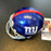 Tyler Sash & Will Beatty Signed Riddell New York Giants Mini Helmet JSA COA