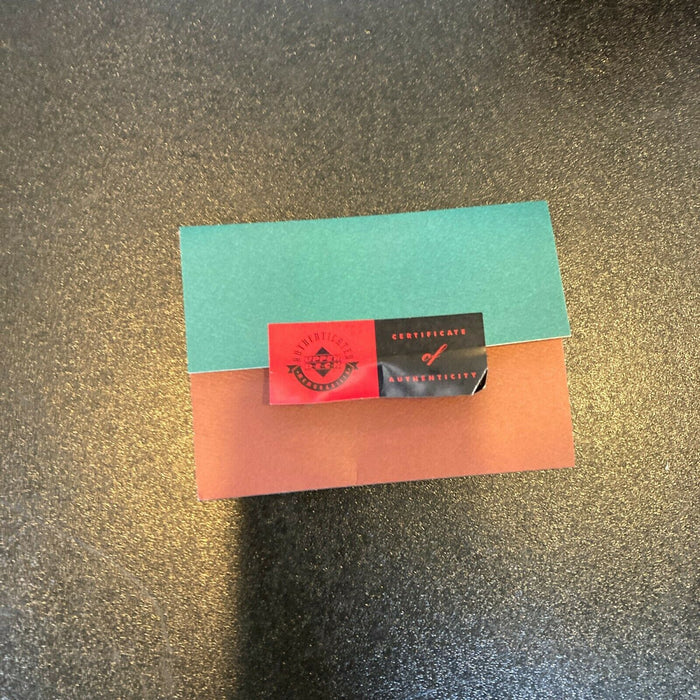 Randy Moss 1998 Rookie Signed Wilson NFL Game Football #44/84 UDA Upper Deck COA