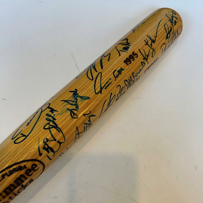 1995 Montreal Expos Team Signed Autographed Baseball Bat 27 Signatures