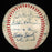 Beautiful 1952 All Star Game Team Signed Baseball Mickey Mantle Rookie Era JSA