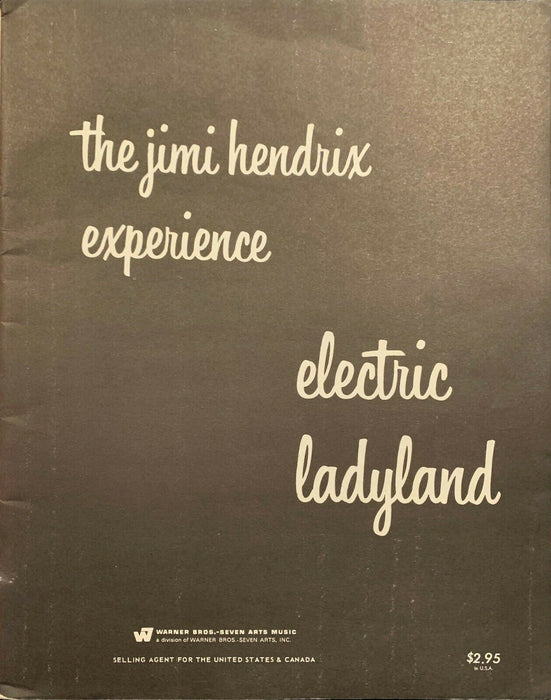 Jimi Hendrix Signed The Jimi Hendrix Experience Music Program With JSA COA