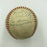 Leo Durocher 1943 Brooklyn Dodgers Minor League Team Signed Baseball
