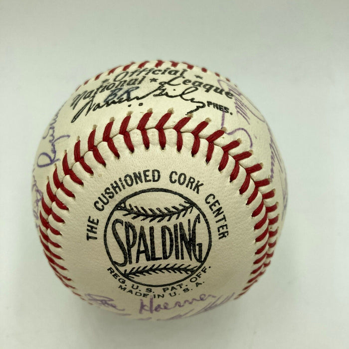 Stunning 1967 St. Louis Cardinals World Series Champs Team Signed Baseball PSA