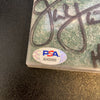 Jack Lambert #58 HOF 1990 Signed Three Rivers Stadium Original Game Turf PSA DNA