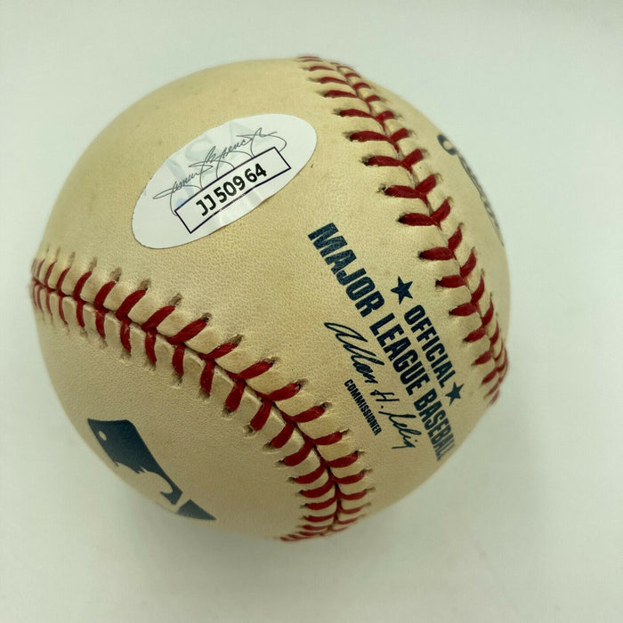 Tom Seaver HOF 1992 Signed Autographed Official National League Baseball JSA COA