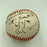 Jim Brown Hall Of Famers & Legends Signed Baseball With JSA COA NFL