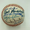 Stunning 1971 HOF Induction Signed Baseball Ted Williams Stan Musial JSA COA