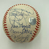 1986 New York Mets World Series Champs Team Signed W.S. Baseball JSA COA