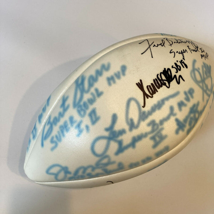 Super Bowl MVP's Signed Football Bart Starr Joe Namath Joe Montana PSA DNA