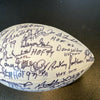2012 Hall Of Fame Induction Multi Signed Official Wilson NFL Football 40+ Sigs