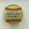 Edd Roush Single Signed Vintage American League Macphail Baseball With JSA COA
