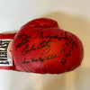 Puerto Rico Boxing Legends Multi Signed Everlast Boxing Glove With JSA COA