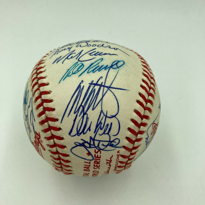 1988 Los Angeles Dodgers World Series Champs Team Signed Baseball JSA COA