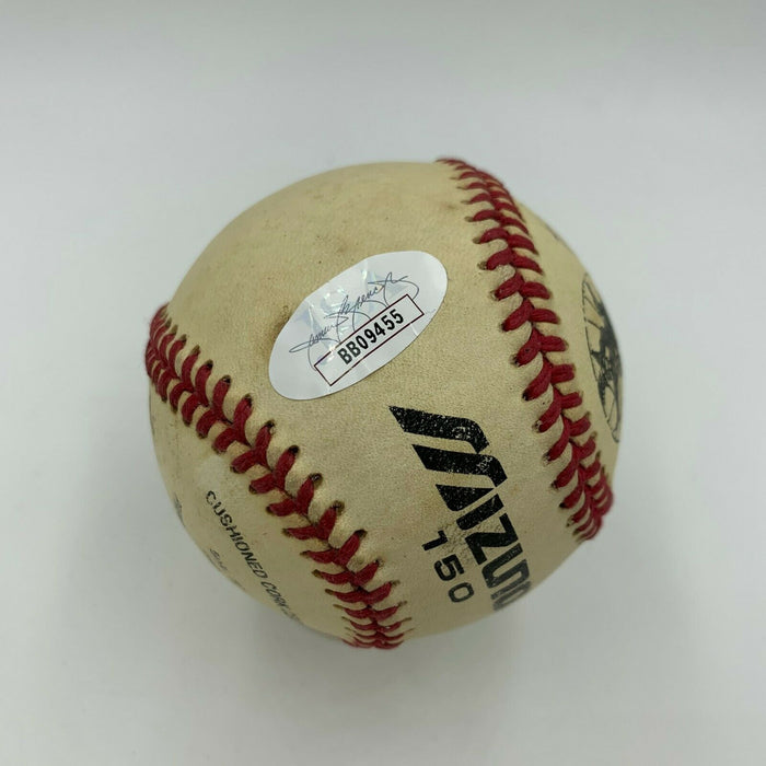 Teofilo Stevenson Olympics Gold Medal Single Signed Baseball JSA COA Boxing