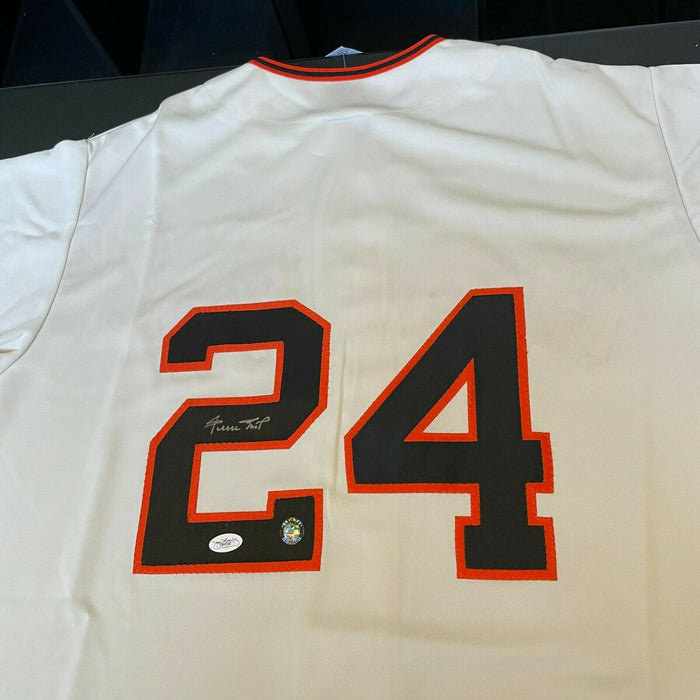 Willie Mays Signed Authentic San Francisco Giants Jersey With JSA COA
