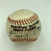 Max Carey Rube Marquard Zack Wheat 1910's Dodgers HOF Signed Baseball JSA COA