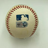 Bernie Williams 1996 ALCS MVP Signed Major League STAT Baseball Steiner & MLB