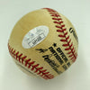 Lou Brock Signed Autographed Official Major League Baseball JSA COA