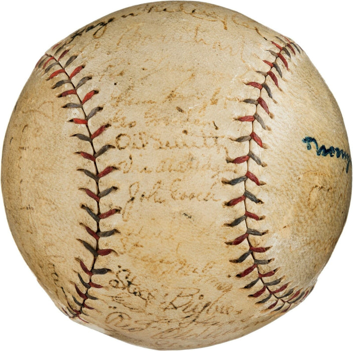 1925 Pittsburgh Pirates World Series Champs Team Signed Baseball PSA DNA COA