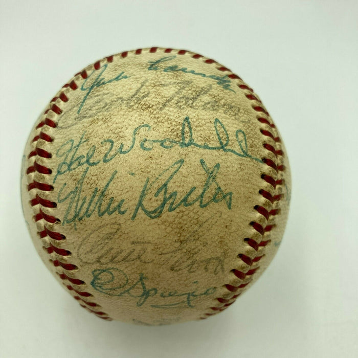 1967 St. Louis Cardinals World Series Champs Team Signed Baseball JSA COA