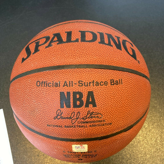 Kobe Bryant Rookie Signed Autographed Spalding NBA Basketball PSA DNA COA
