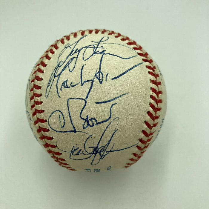 1993 Seattle Mariners Team Signed Baseball Ken Griffey Jr. Randy Johnson JSA COA