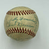 Beautiful Jackie Robinson 1952 Brooklyn Dodgers Team Signed Baseball JSA COA