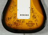 Michael Jordan & Derek Jeter Signed Celebrity Golf Classic Fender Guitar JSA COA