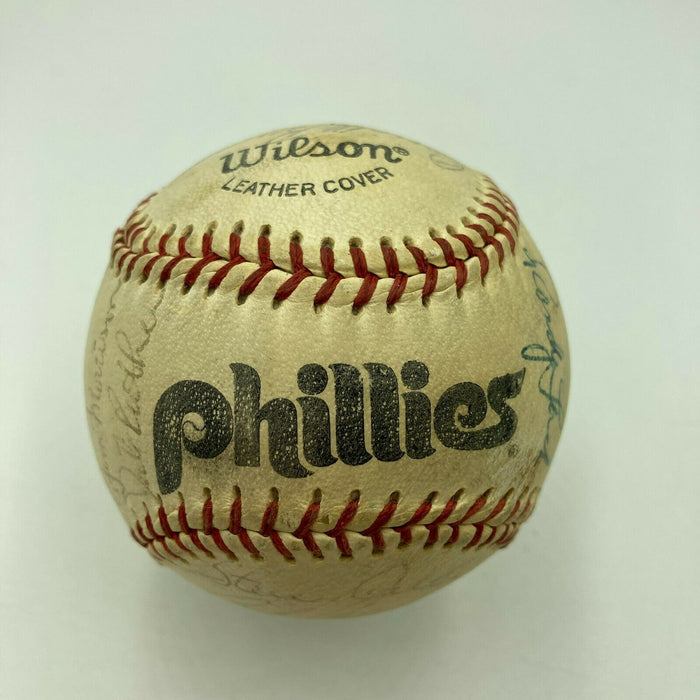 Mike Schmidt 1980's Philadelphia Phillies Team Signed Baseball