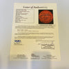 1976-77 Portland Trail Blazers NBA Champs Team Signed Basketball UDA JSA COA
