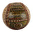 Beautiful 1944 All Star Game Hand Painted George Sosnak Folk Art Signed Baseball