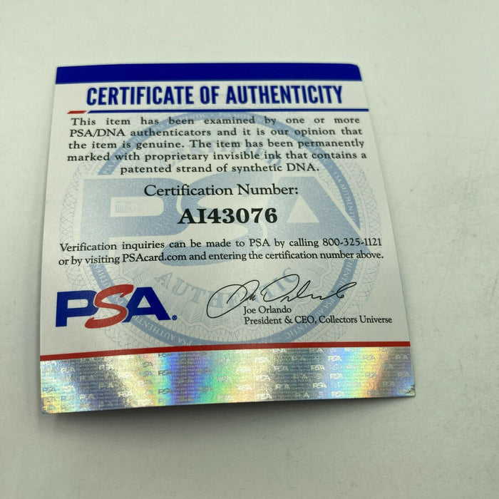 Kathy Bates Signed Major League Baseball PSA DNA COA Movie Star