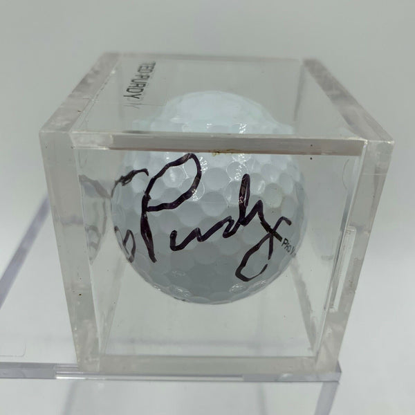 Ted Purdy Signed Autographed Golf Ball PGA With JSA COA