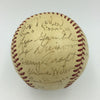 Magnificent 1939 Cincinnati Reds NL Champs Team Signed Baseball PSA DNA COA