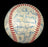 Beautiful 1920's-50's Yankees Legends HOF Signed AL Baseball 25 Sigs JSA COA