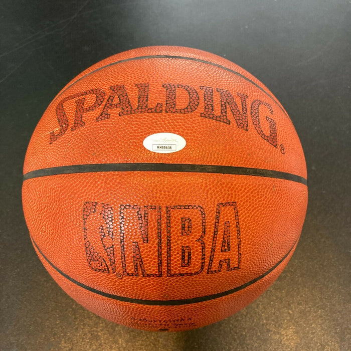 Shaquille O'neal Signed Spalding NBA Game Used Basketball With JSA COA