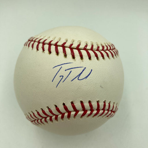 Troy Tulowitzki Signed Autographed Major League Baseball With Steiner COA