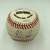 Beautiful Nolan Ryan Tom Seaver 300 Wins 3000 Strikeout Club Signed Baseball JSA