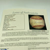 Joe Dimaggio Signed Autographed Official American League Baseball JSA COA