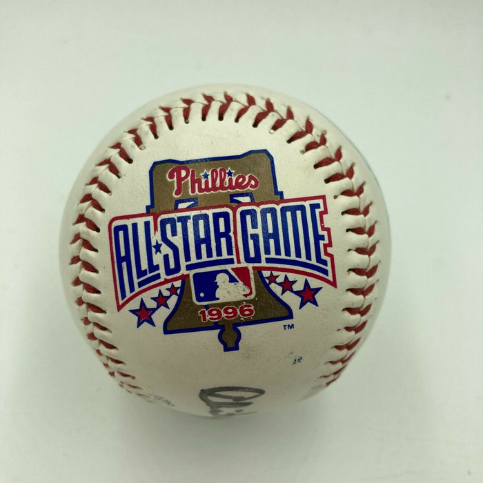 Billy Cunningham Signed 1996 All Star Game Baseball With JSA COA NBA Legend